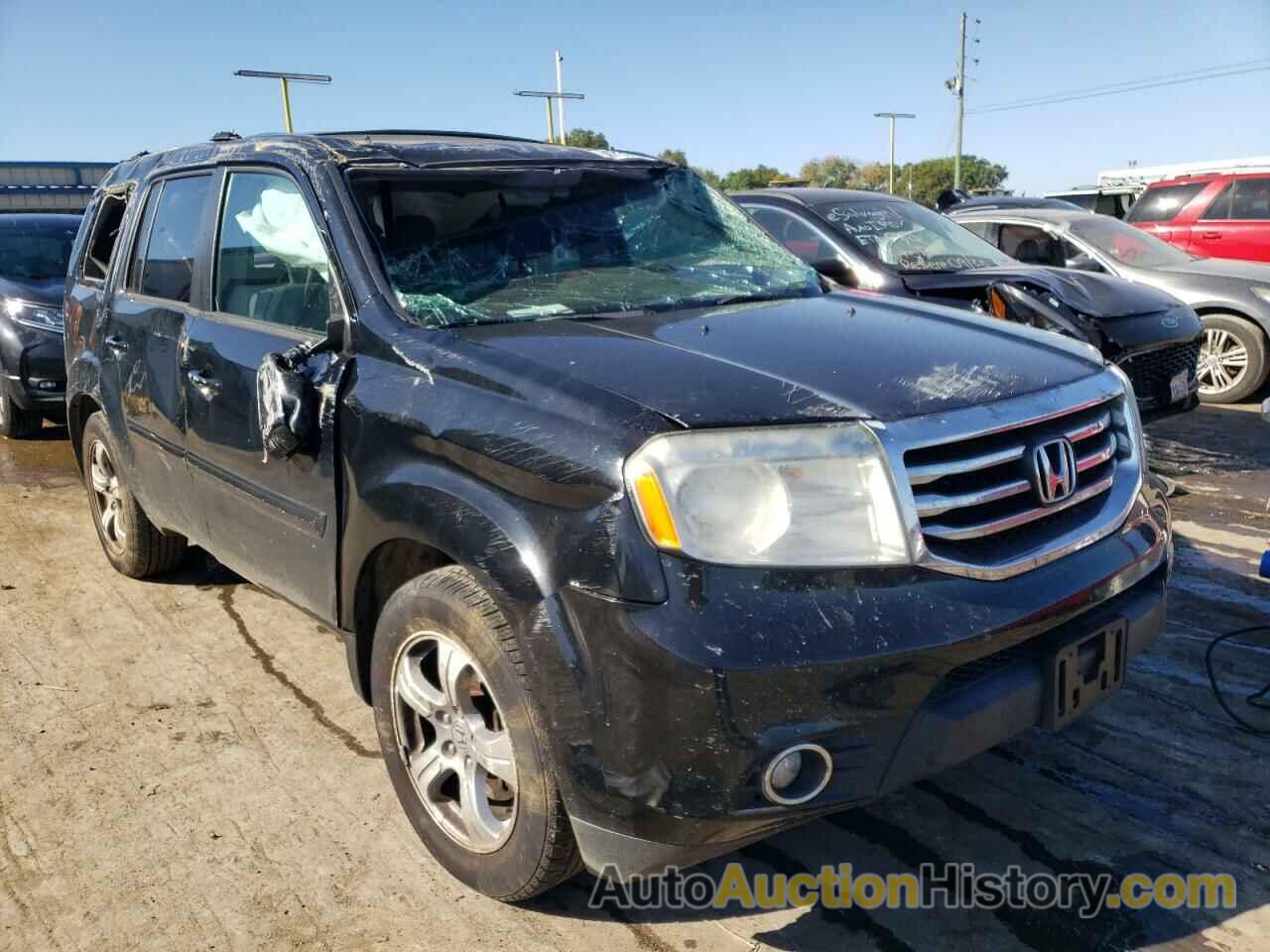 2014 HONDA PILOT EXL, 5FNYF3H51EB015375