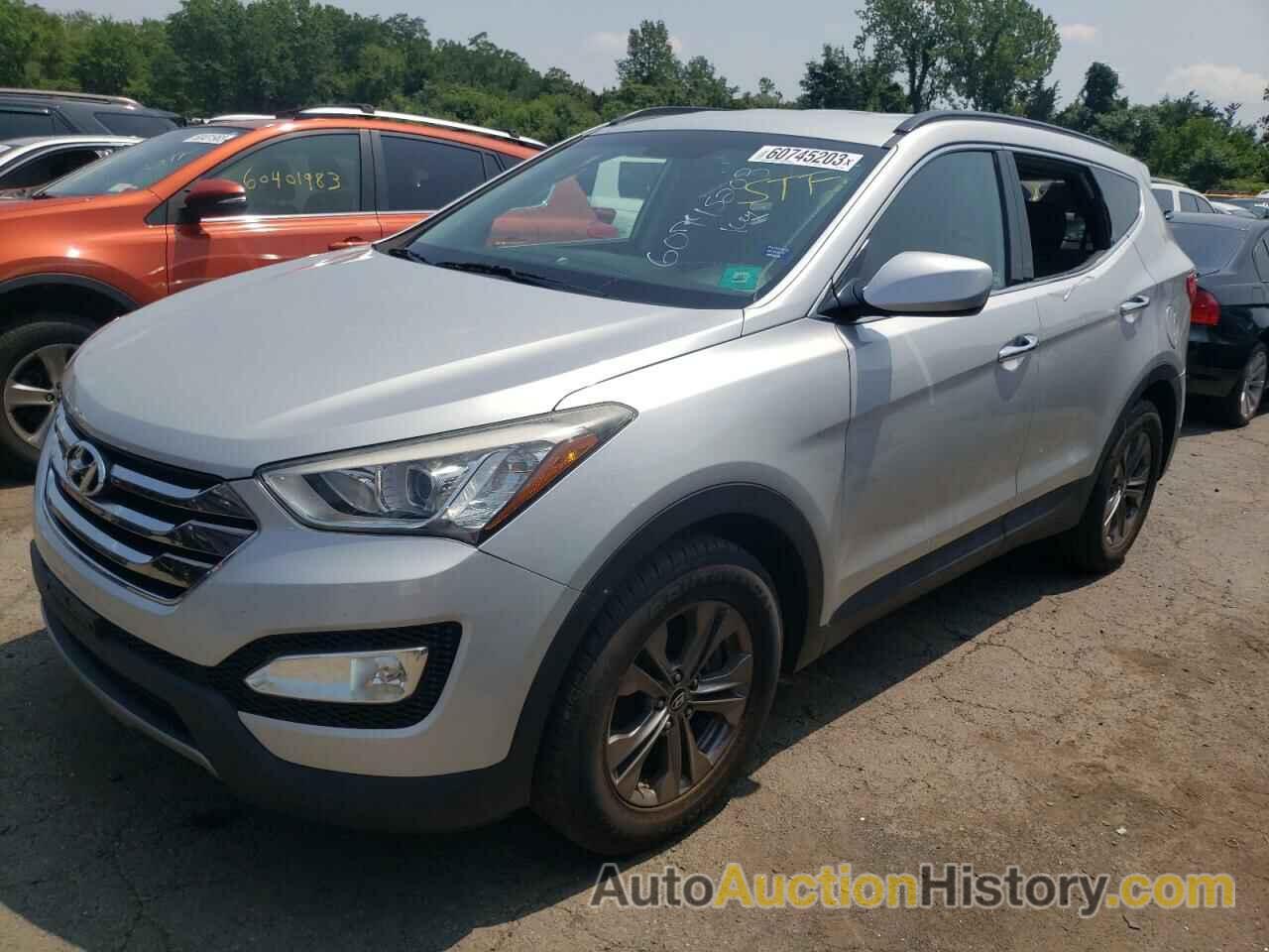 2013 HYUNDAI SANTA FE, 5XYZUDLBXDG014908