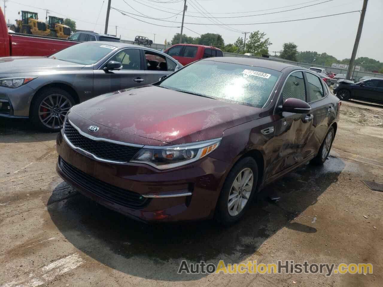 2016 KIA OPTIMA LX, 5XXGT4L35GG093559