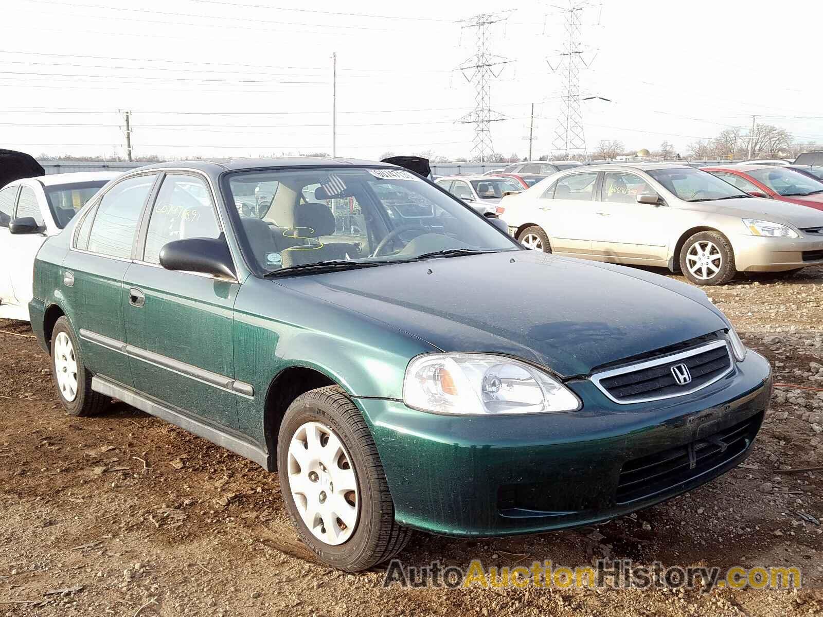 1999 HONDA CIVIC LX LX, 1HGEJ6679XL040002