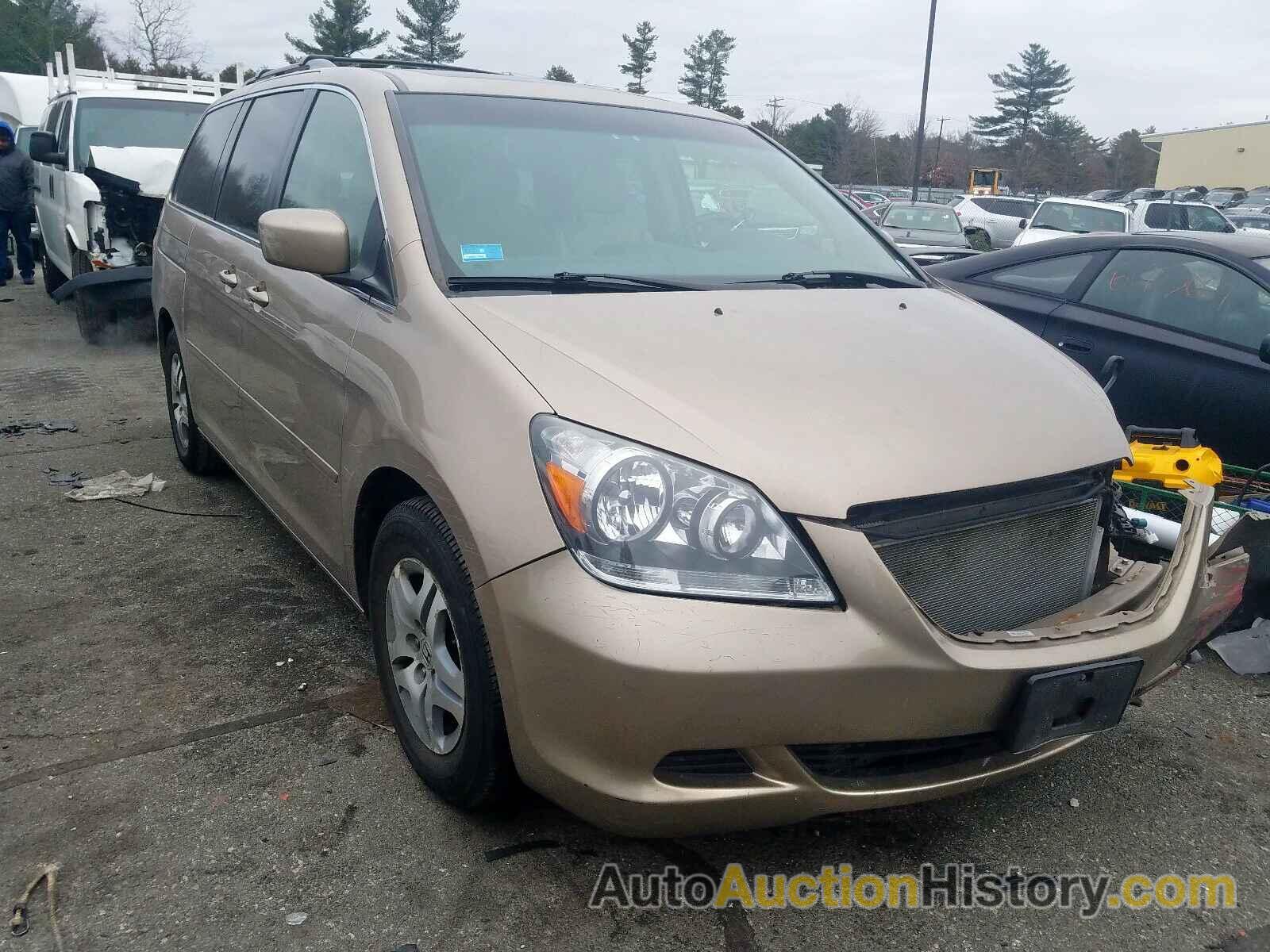 2007 HONDA ODYSSEY EX EXL, 5FNRL38667B425257