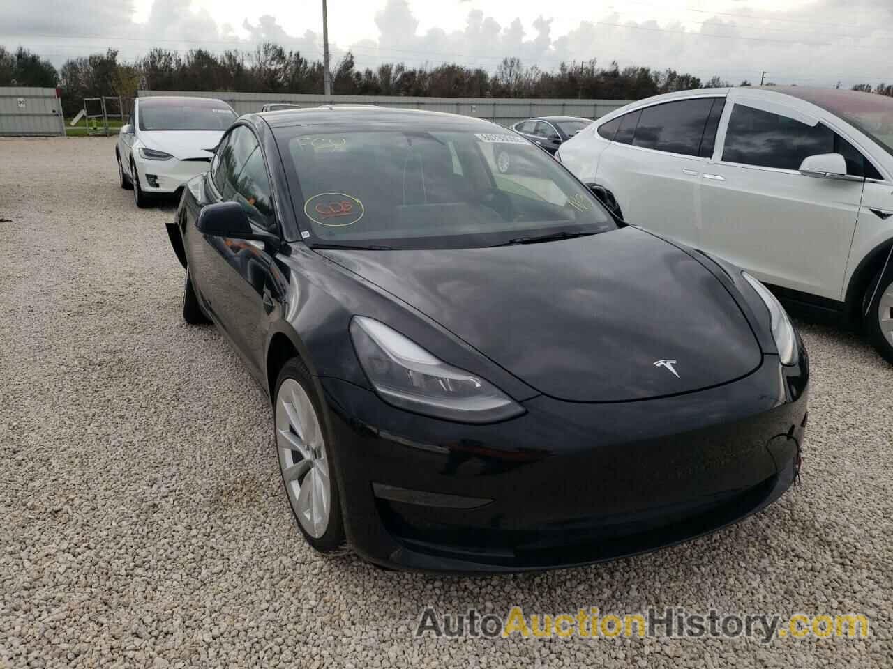 2022 TESLA MODEL 3, 5YJ3E1EB8NF192288