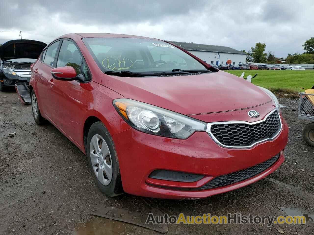 2015 KIA FORTE LX, KNAFX4A62F5337083