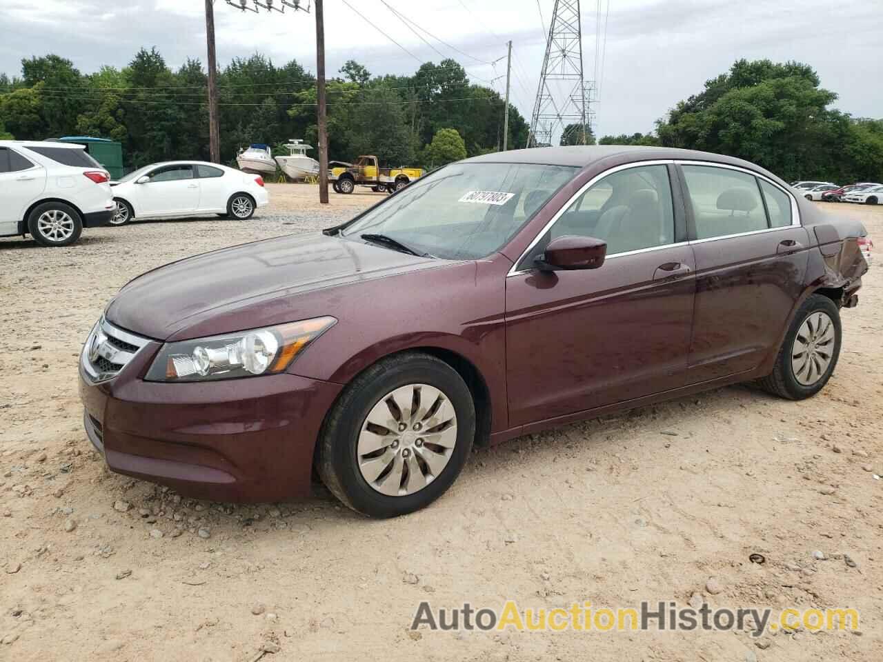 2011 HONDA ACCORD LX, 1HGCP2F37BA122374