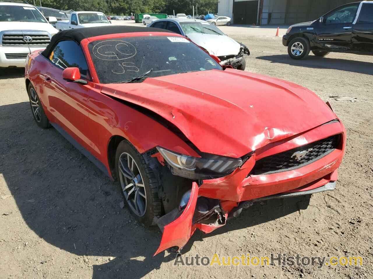 2017 FORD MUSTANG, 1FATP8UH3H5307688