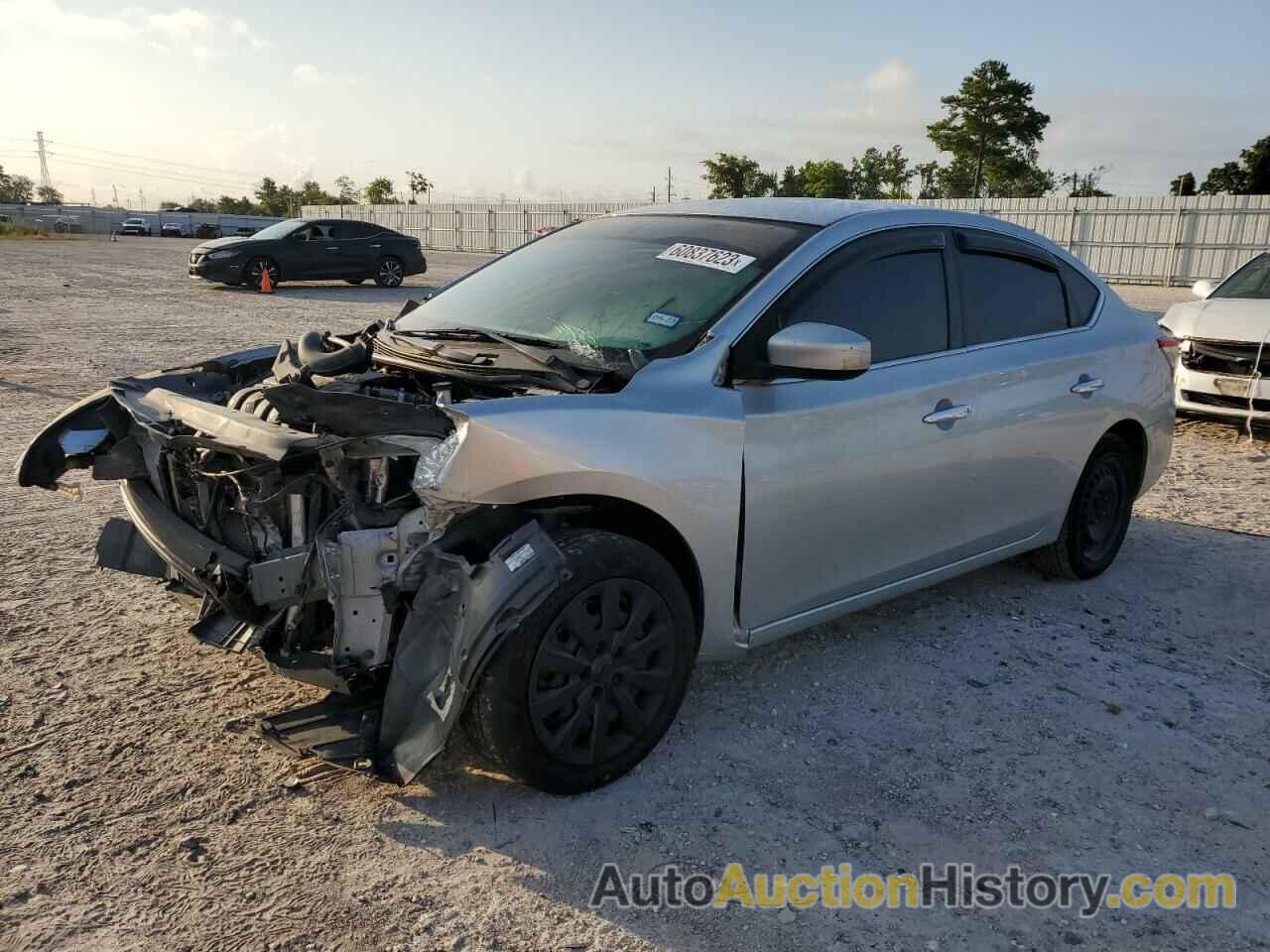 2014 NISSAN SENTRA S, 3N1AB7AP8EY202474