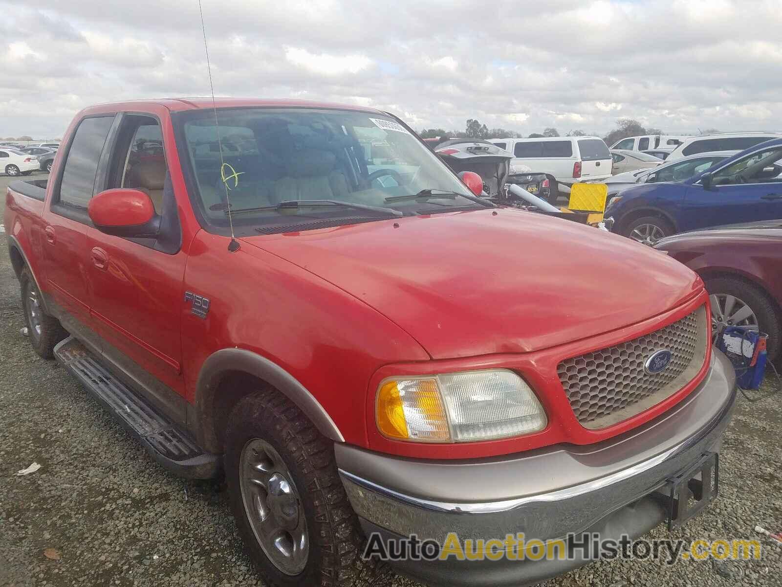 2003 FORD F150 SUPER SUPERCREW, 1FTRW07L43KA28088