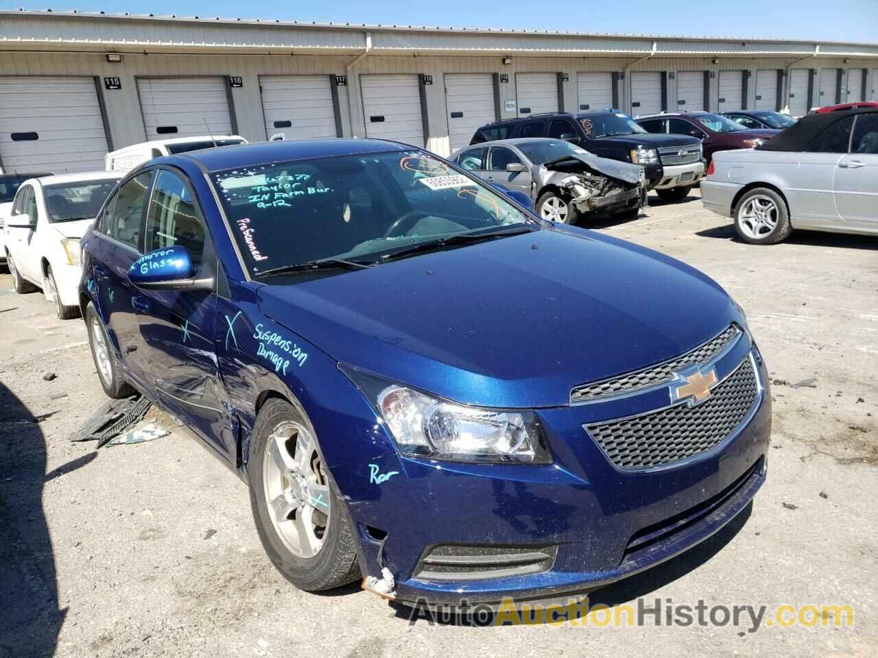 2012 CHEVROLET CRUZE LT, 1G1PF5SC4C7372267