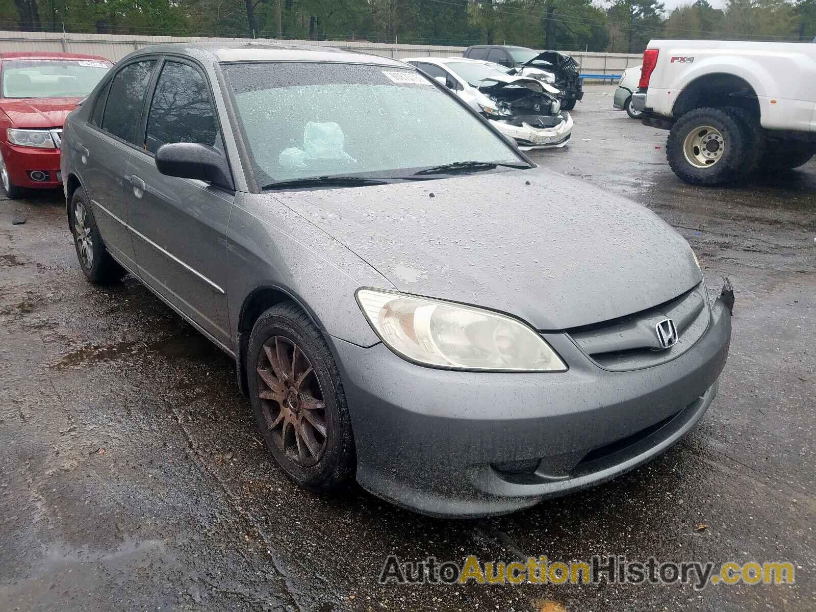 2004 HONDA CIVIC LX LX, 2HGES16554H509092