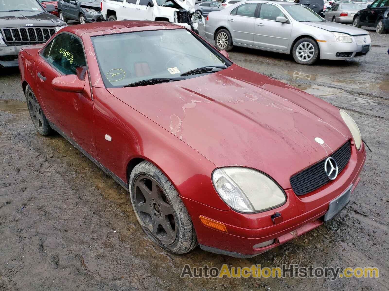 2000 MERCEDES-BENZ SLK 230 KO 230 KOMPRESSOR, WDBKK47F2YF156214