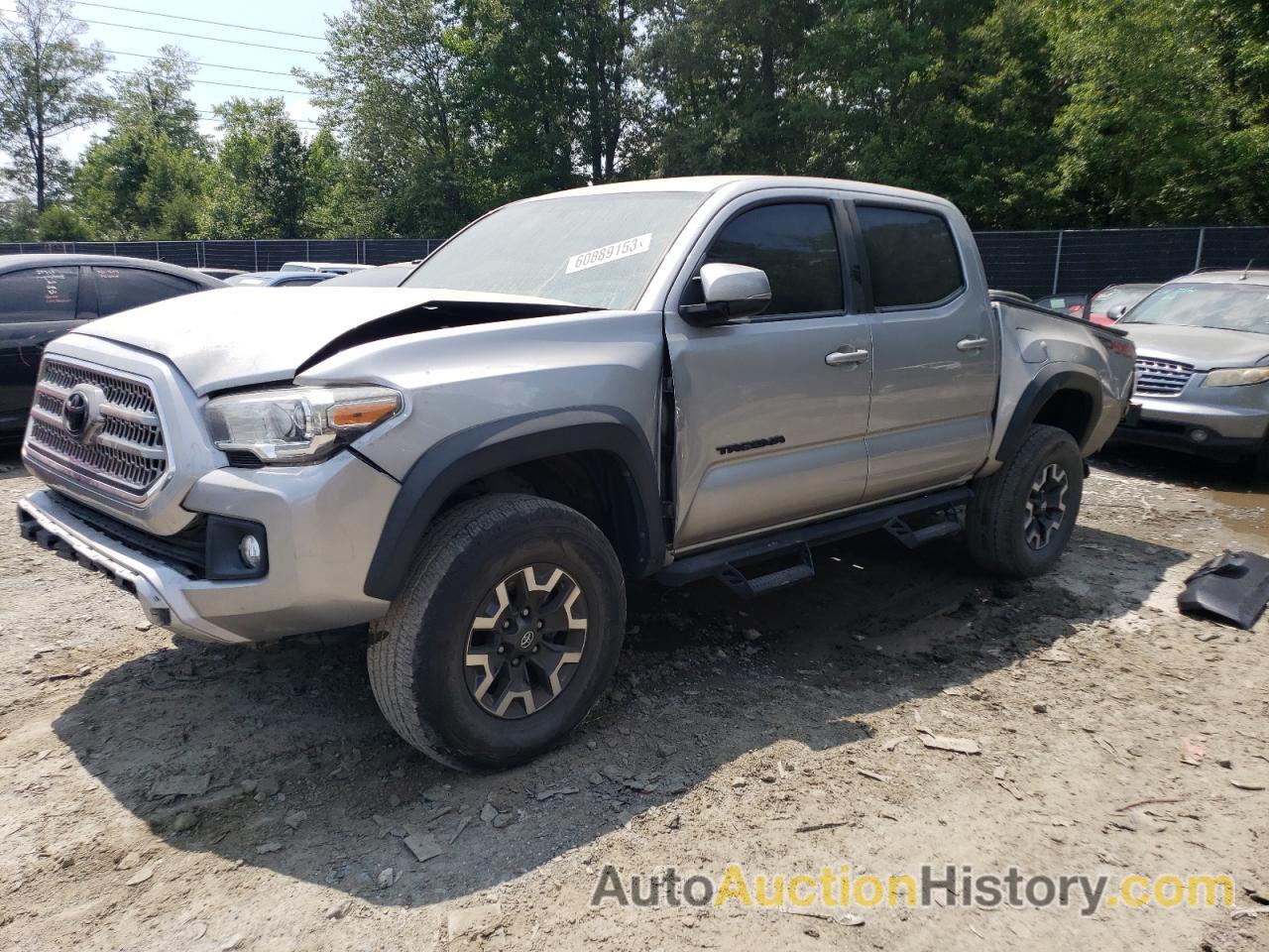 2017 TOYOTA TACOMA DOUBLE CAB, 5TFCZ5AN6HX120687