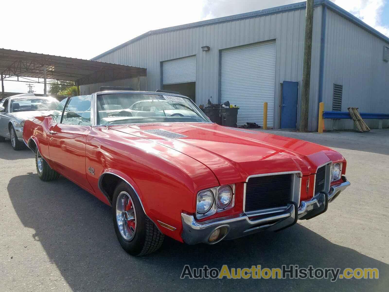 1971 OLDSMOBILE 442, 344671M221829