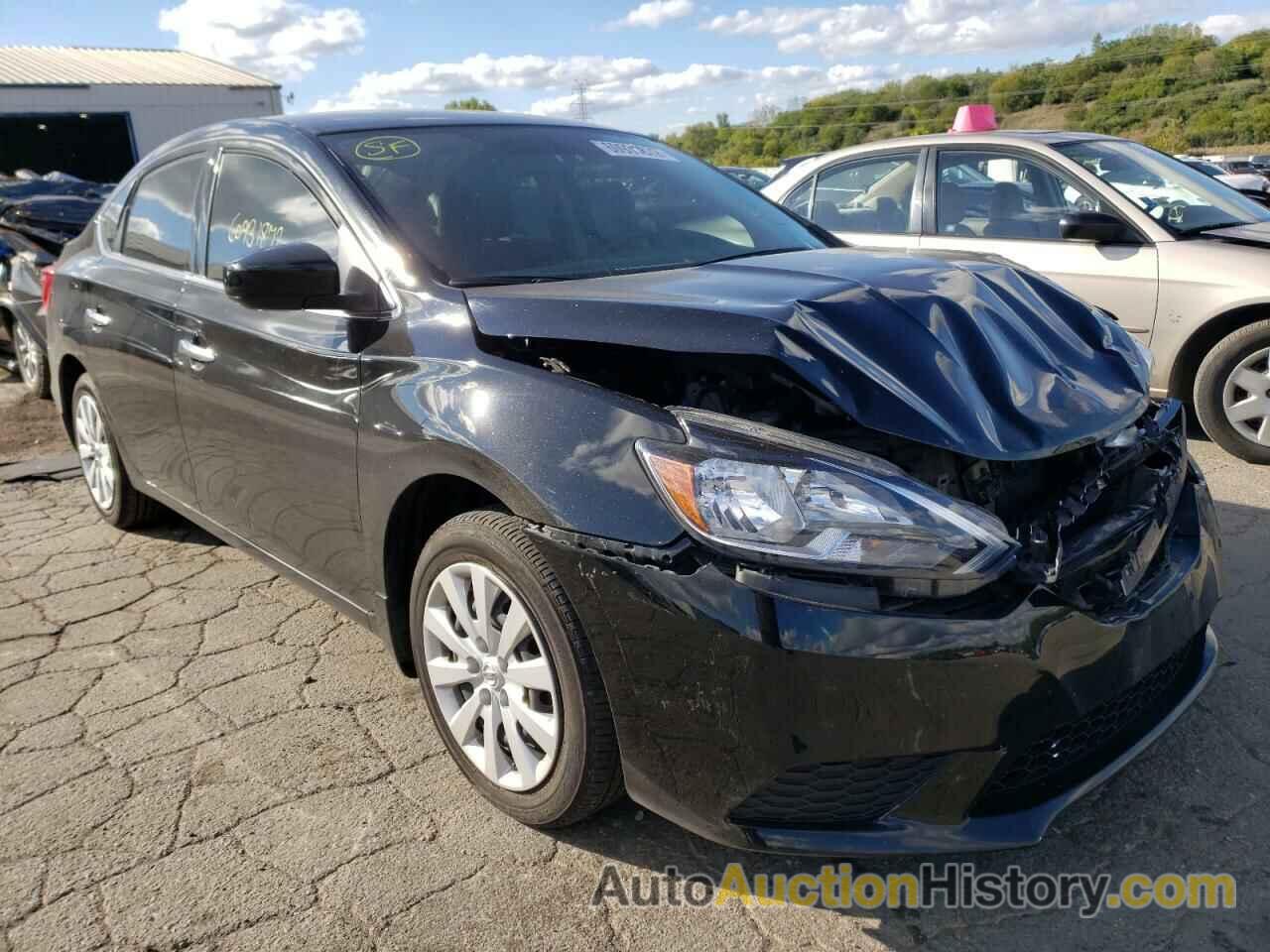 2016 NISSAN SENTRA S, 3N1AB7AP9GY292155