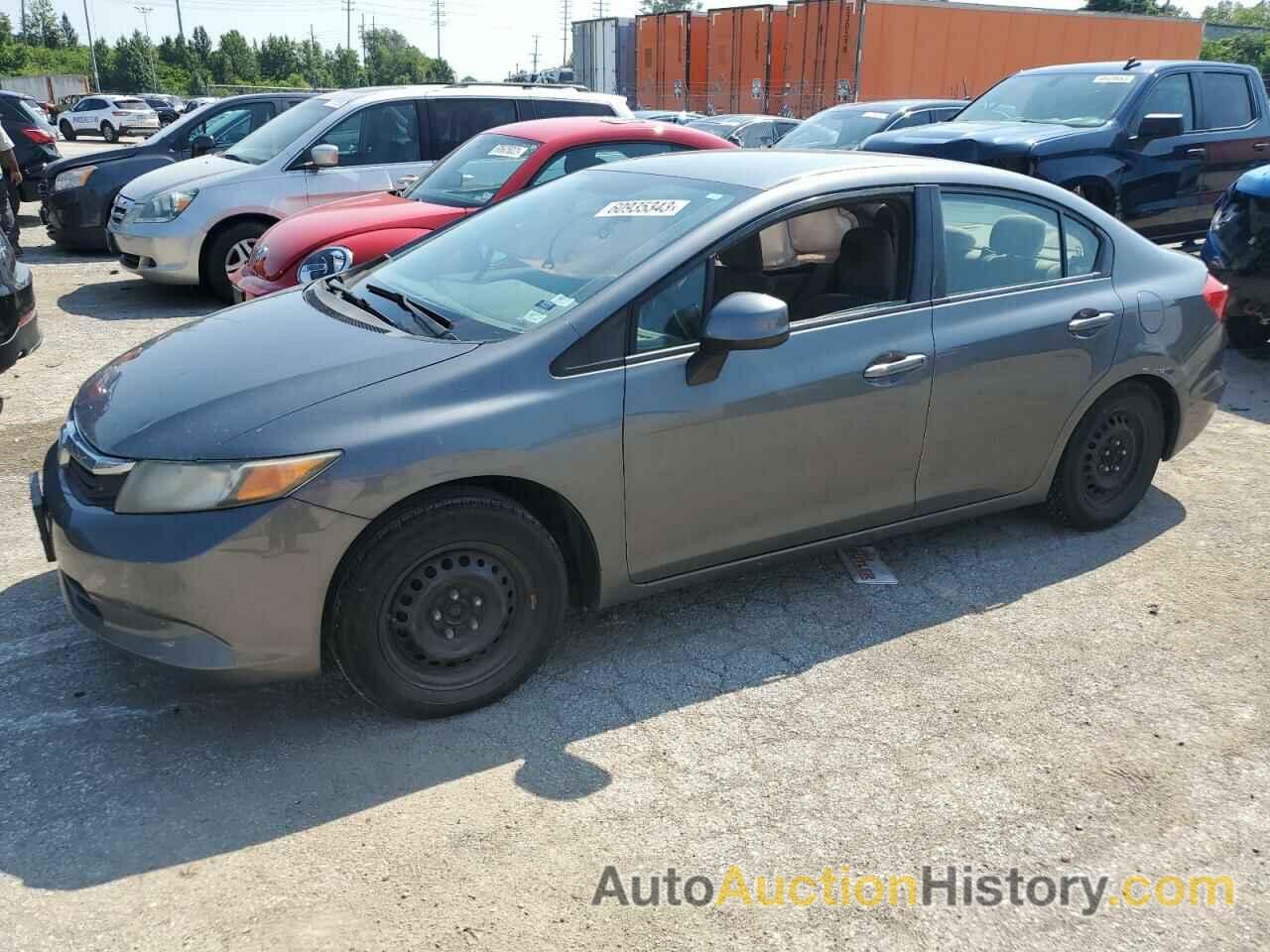 2012 HONDA CIVIC LX, 19XFB2F53CE088959