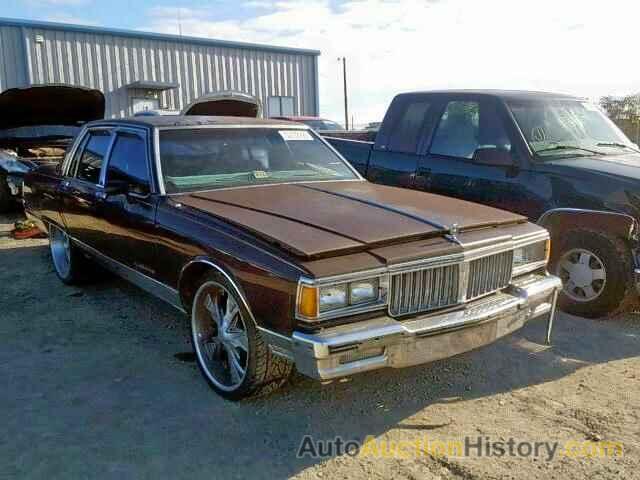 1986 PONTIAC PARISIENNE BROUGHAM, 1G2BT69YXGX255885