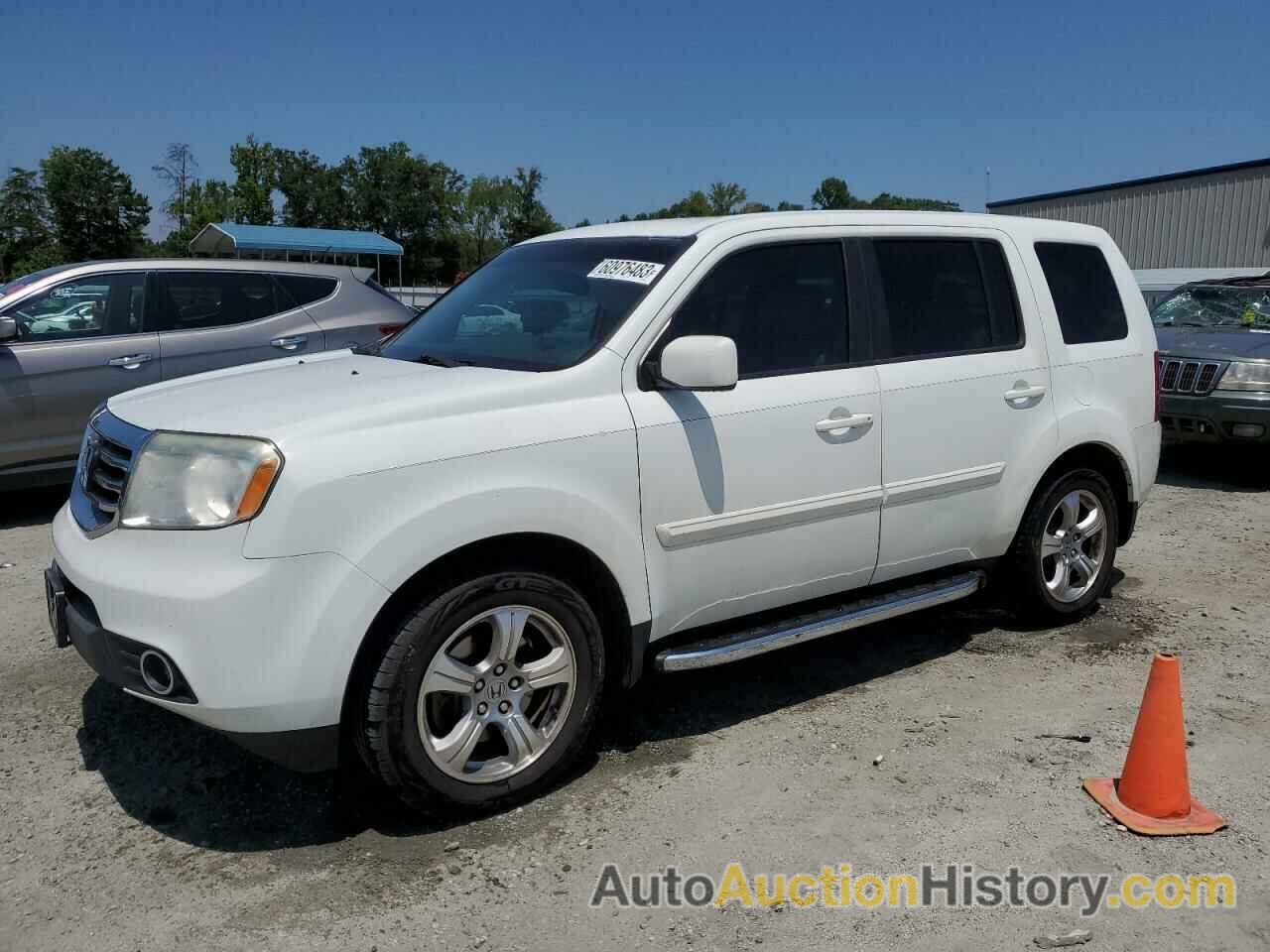 2014 HONDA PILOT EXL, 5FNYF4H66EB024751