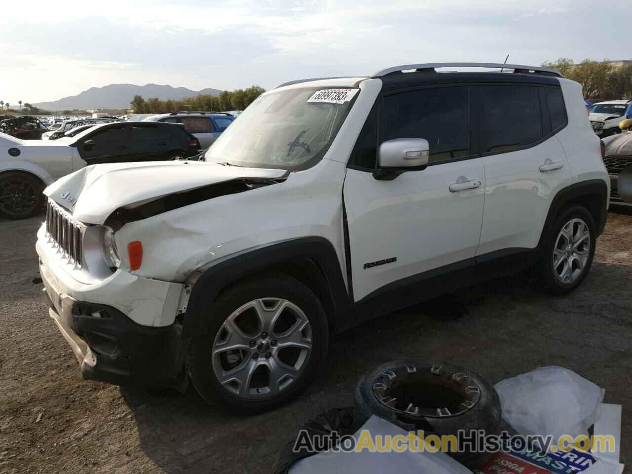 2017 JEEP RENEGADE LIMITED, ZACCJADBXHPE44116