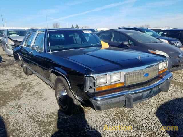 1988 FORD CROWN VICT LX, 2FABP74F9JX107407