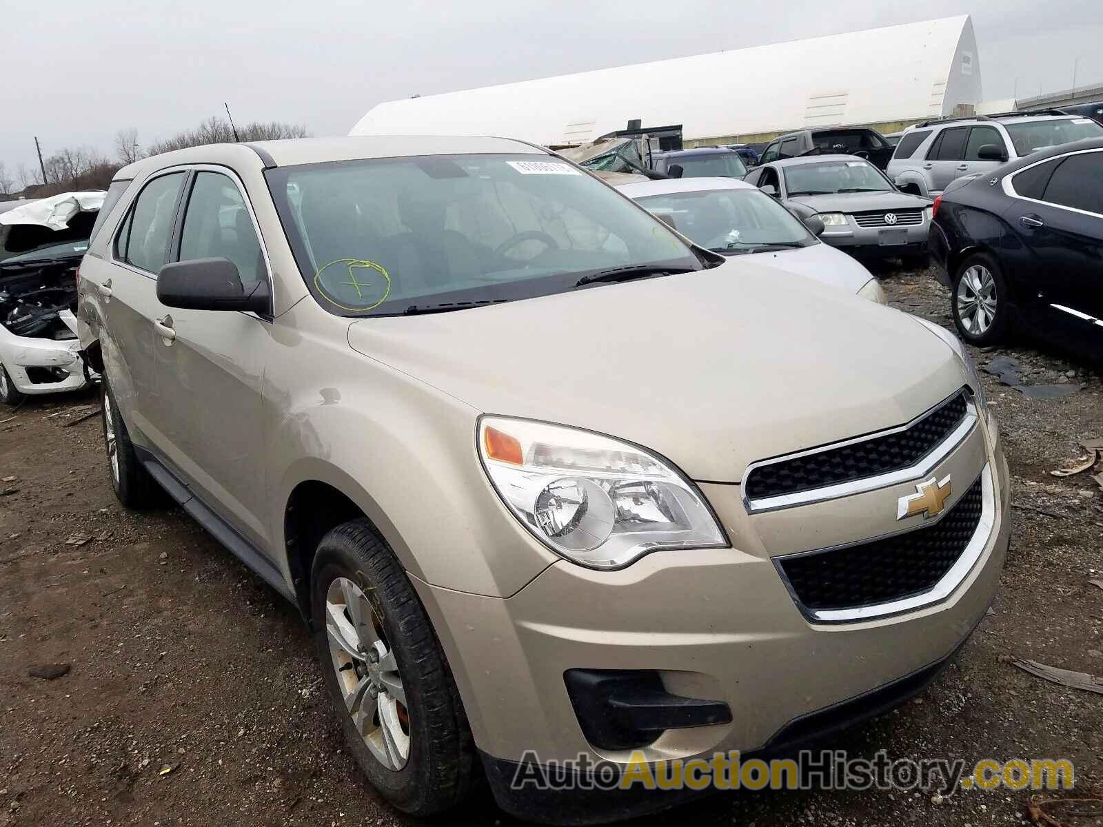 2010 CHEVROLET EQUINOX LS LS, 2CNALBEWXA6267798