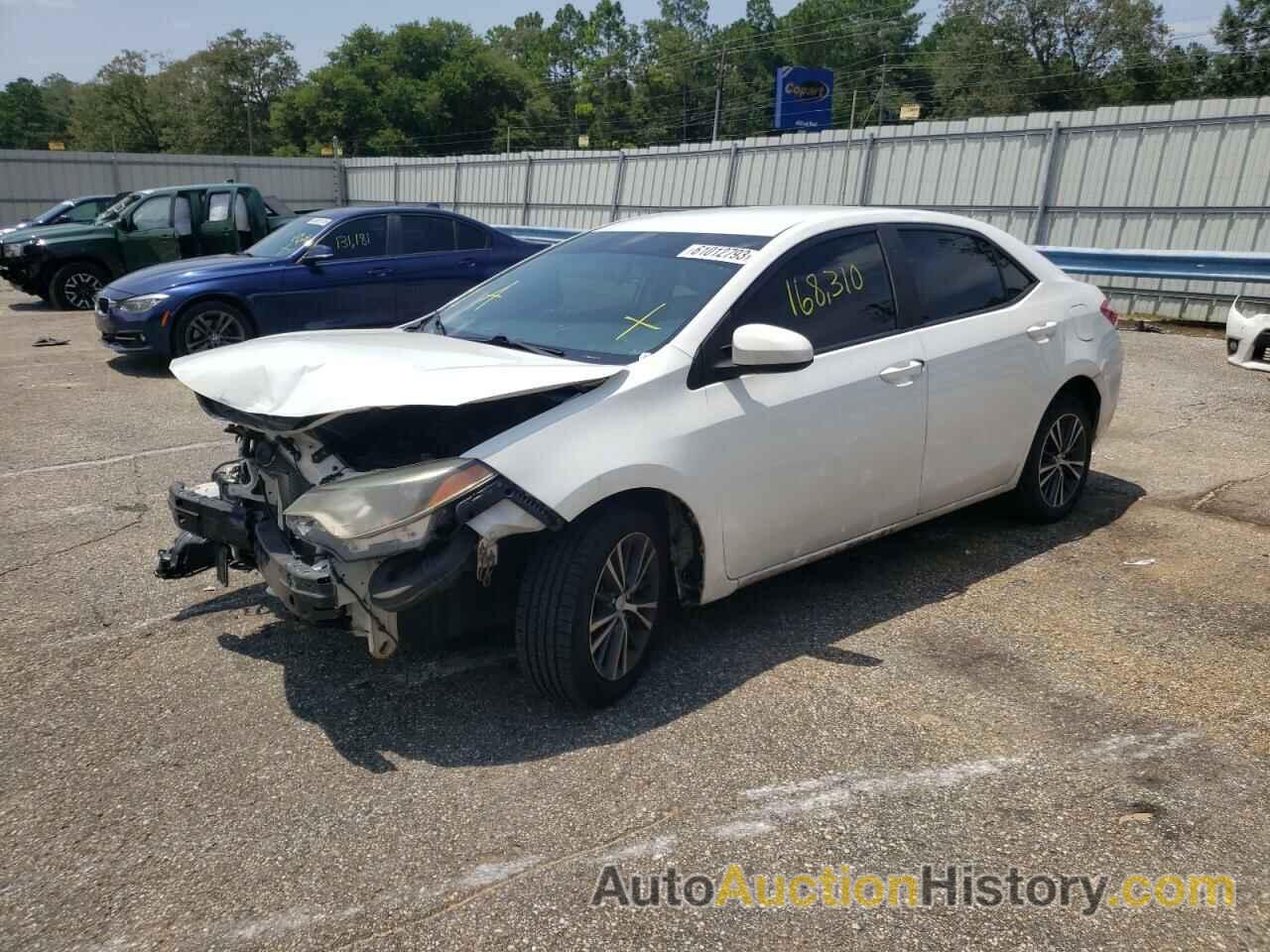 2016 TOYOTA COROLLA L, 2T1BURHE2GC576917