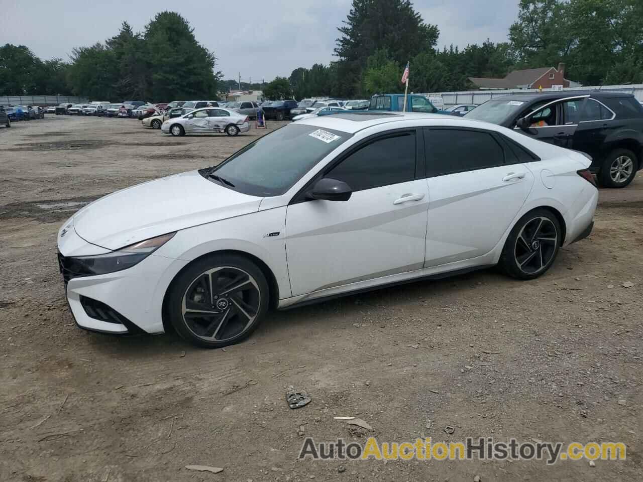 2022 HYUNDAI ELANTRA N LINE, KMHLR4AF7NU240817