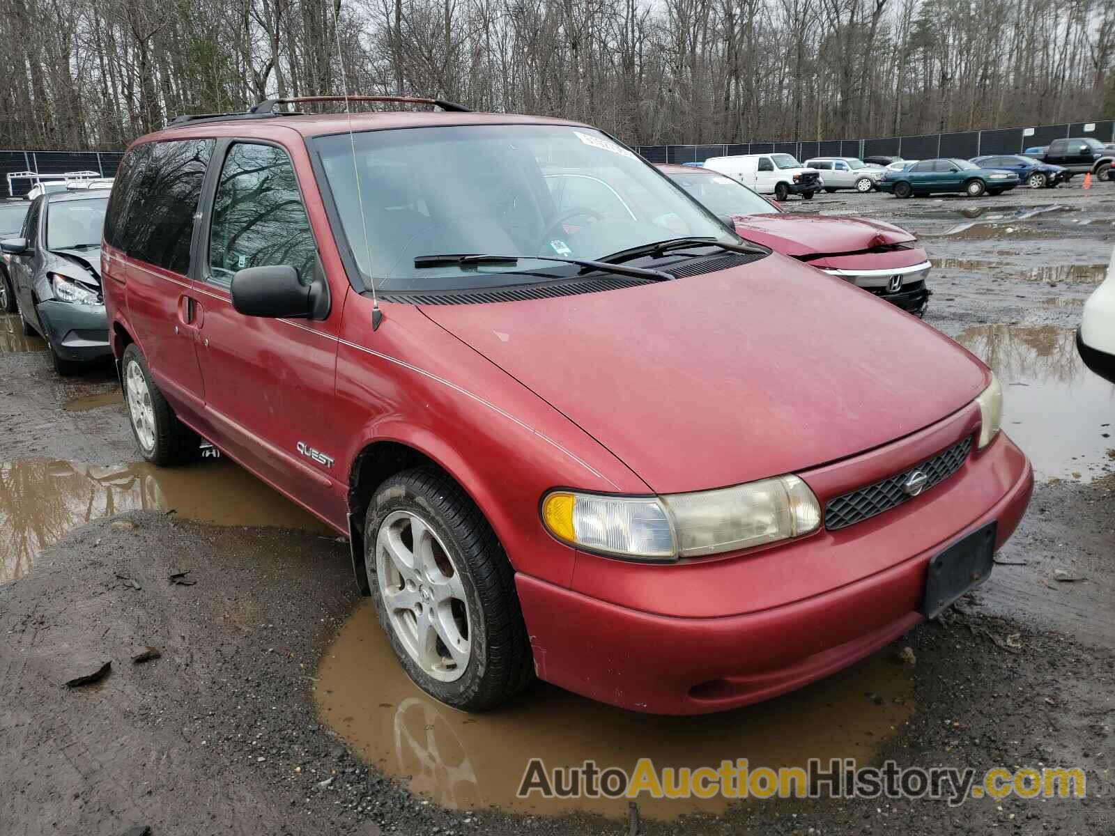 1998 NISSAN QUEST XE, 4N2ZN1117WD827918