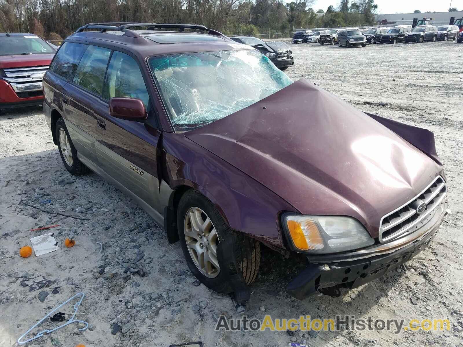 2001 SUBARU LEGACY OUTBACK LIMITED, 4S3BH686817630905