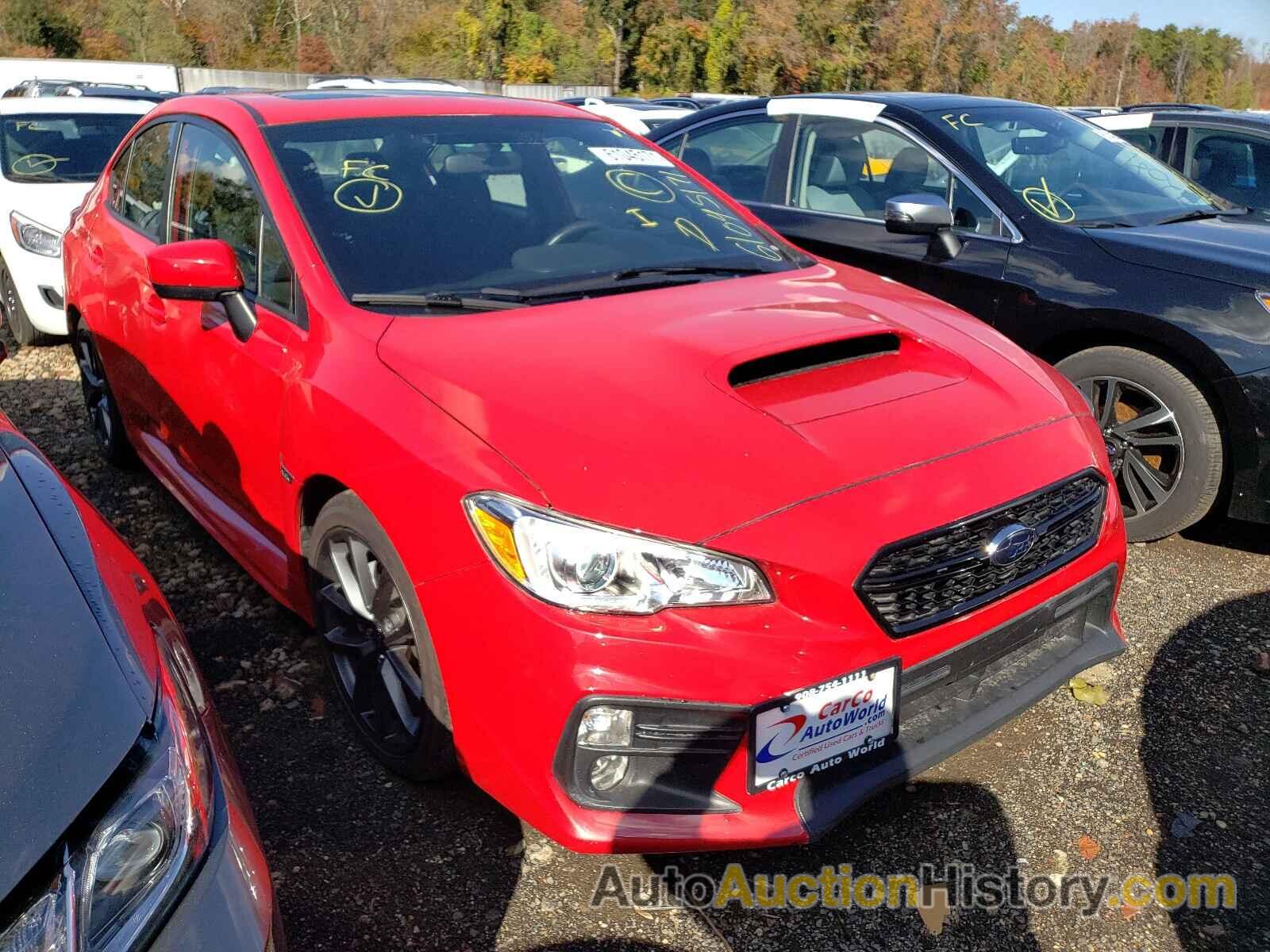 2019 SUBARU WRX PREMIUM, JF1VA1F67K8813818