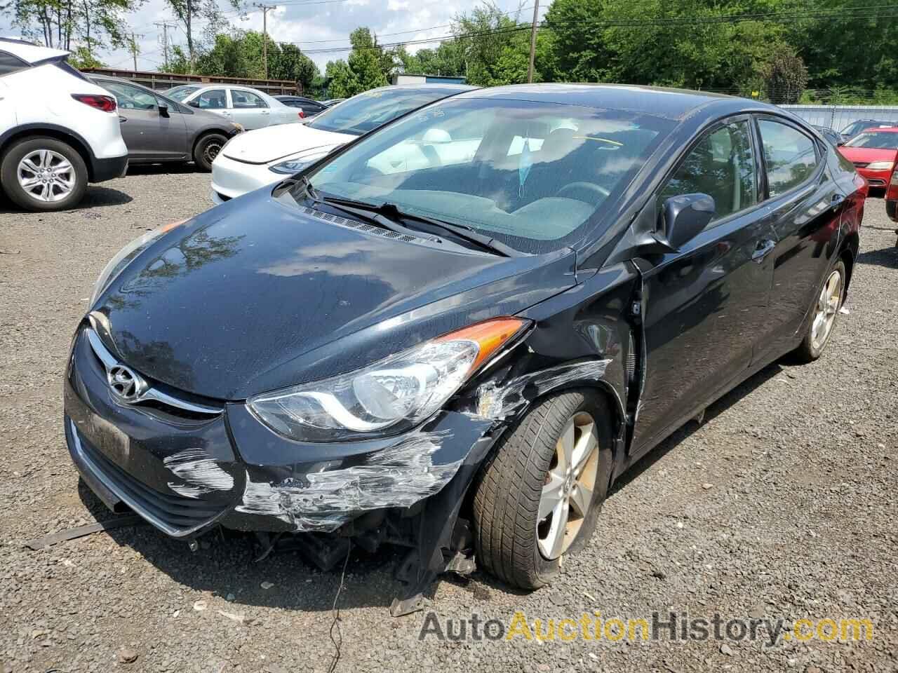 2013 HYUNDAI ELANTRA GLS, 5NPDH4AE7DH313213