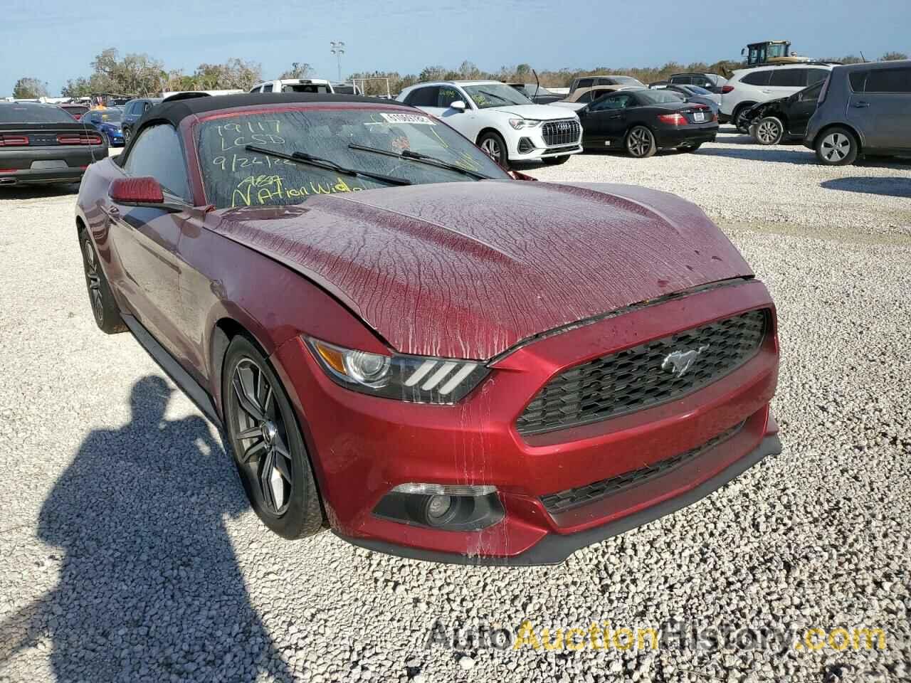 2017 FORD MUSTANG, 1FATP8UH0H5245263