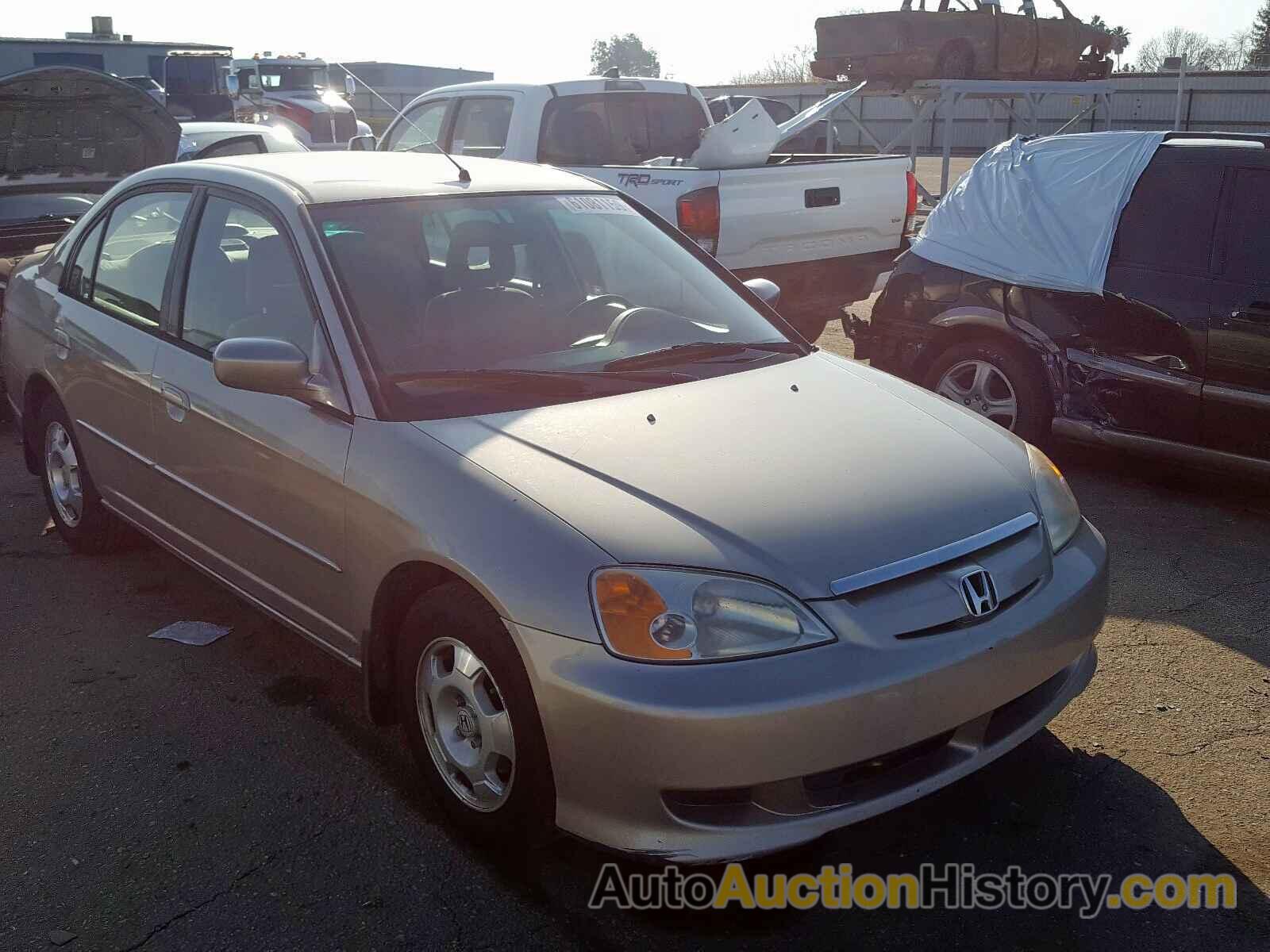 2003 HONDA CIVIC HYBR HYBRID, JHMES96643S006620