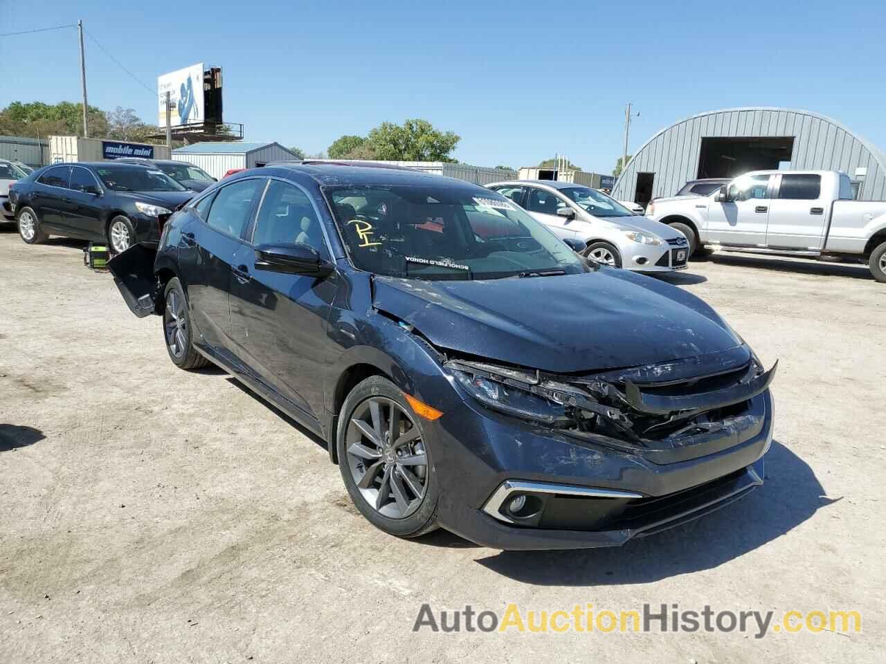 2019 HONDA CIVIC EX, JHMFC1F39KX012598