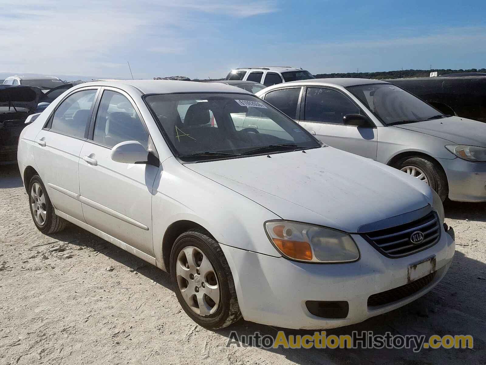 2008 KIA SPECTRA EX EX, KNAFE121485569064