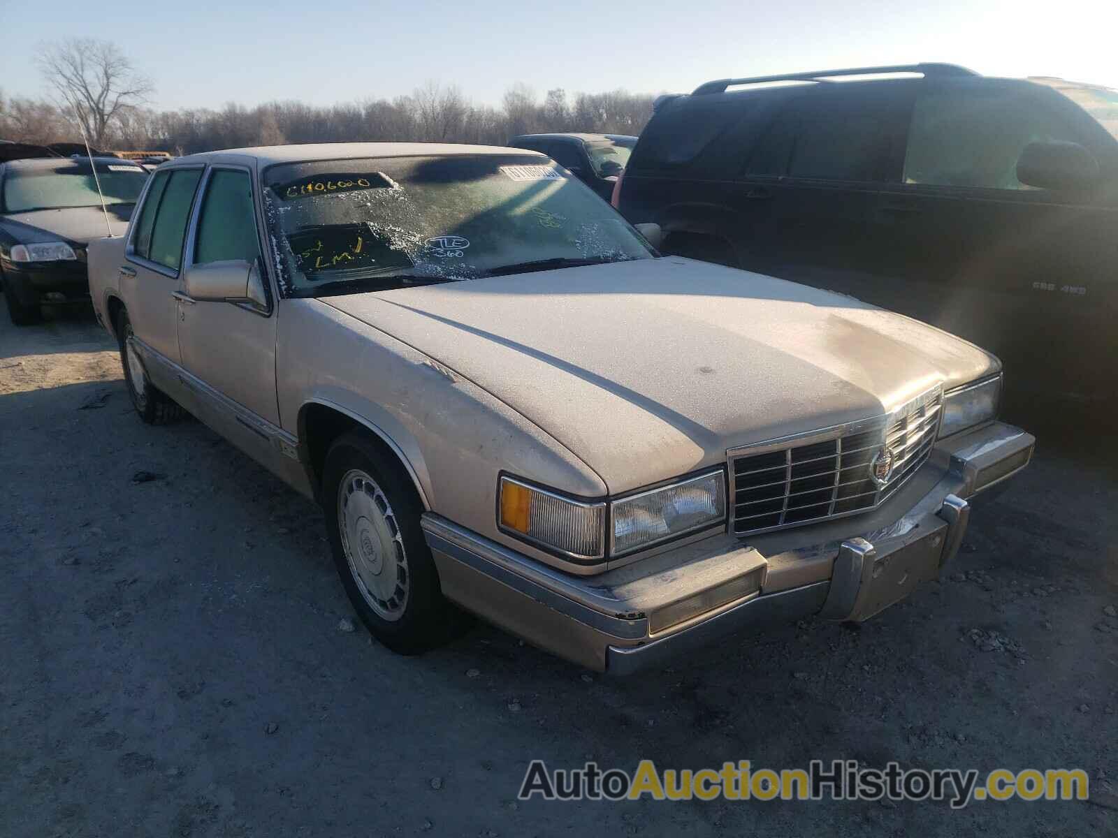 1992 CADILLAC DEVILLE TOURING, 1G6CT53B1N4309543