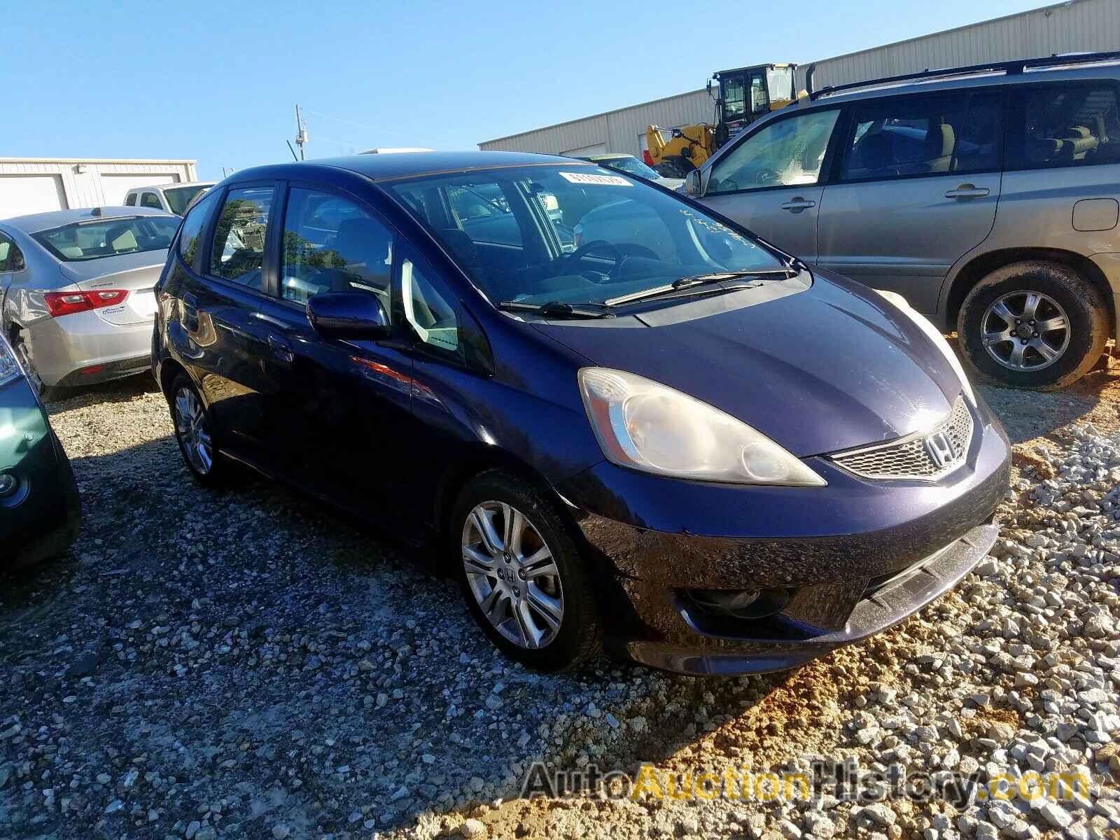 2009 HONDA FIT SPORT SPORT, JHMGE88469S019156