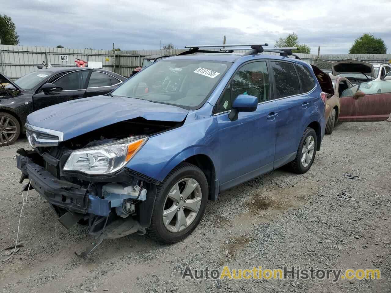 2016 SUBARU FORESTER 2.5I LIMITED, JF2SJARC3GH531425