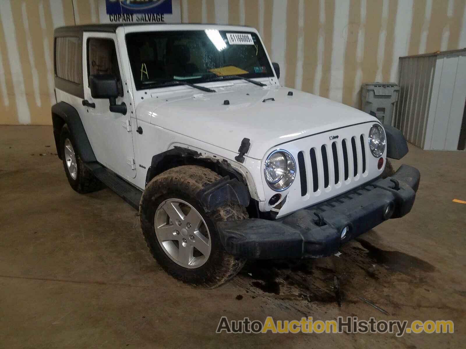 2012 JEEP WRANGLER S SPORT, 1C4AJWAG7CL253268