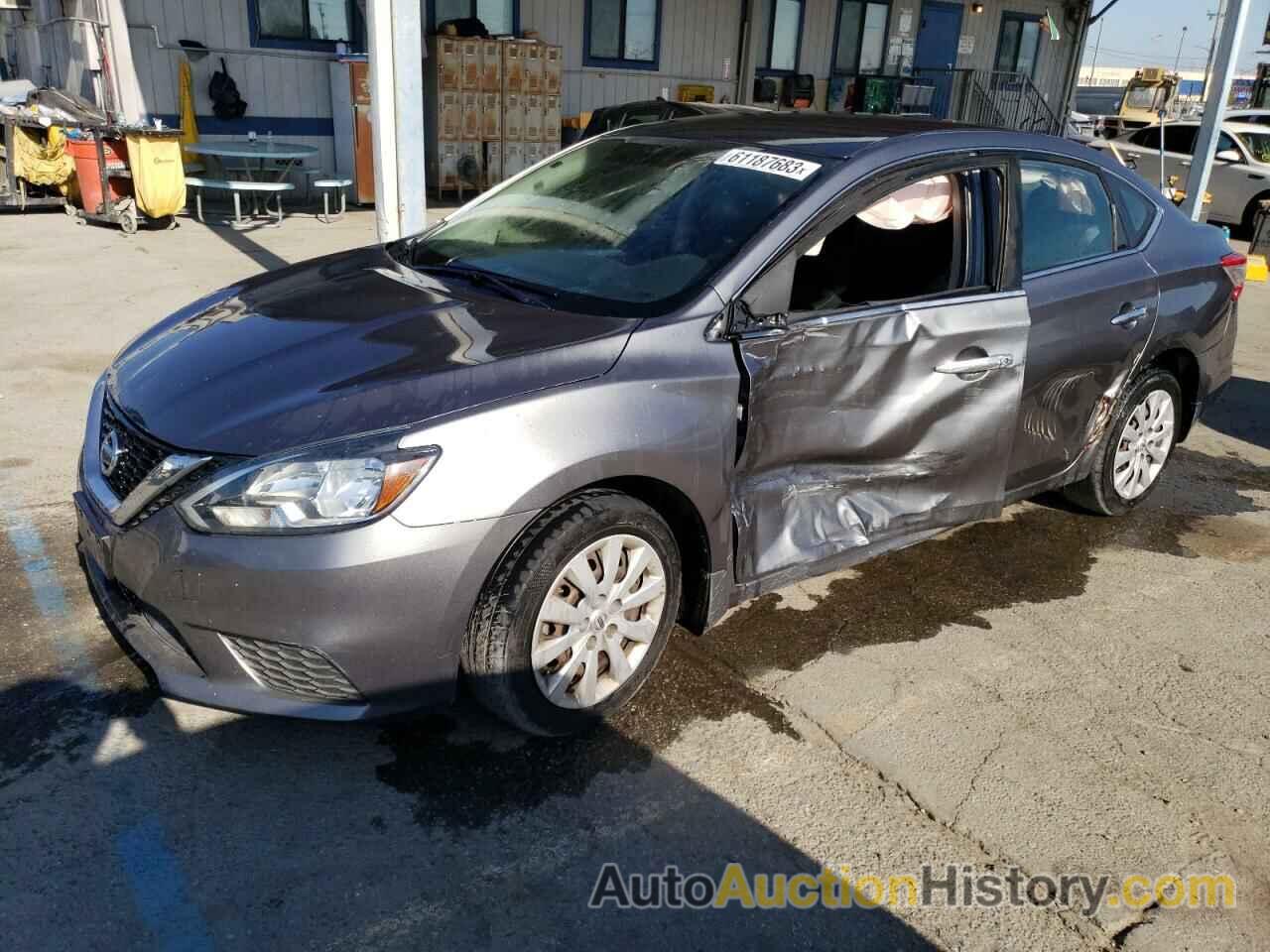 2018 NISSAN SENTRA S, 3N1AB7AP1JY303558