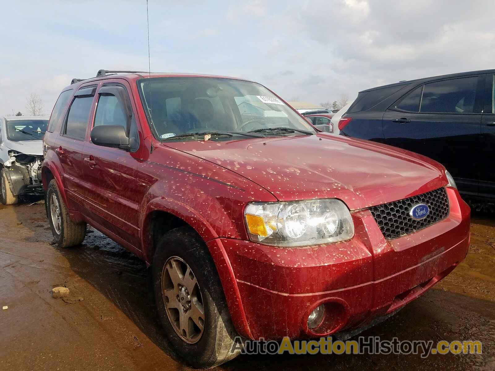 2005 FORD ESCAPE LIM LIMITED, 1FMYU04125KB93592