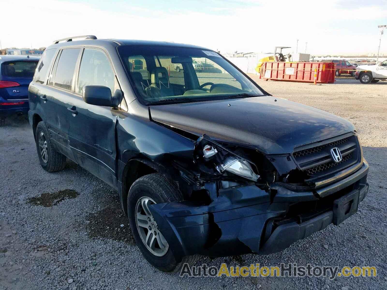 2004 HONDA PILOT EXL EXL, 5FNYF18544B005104