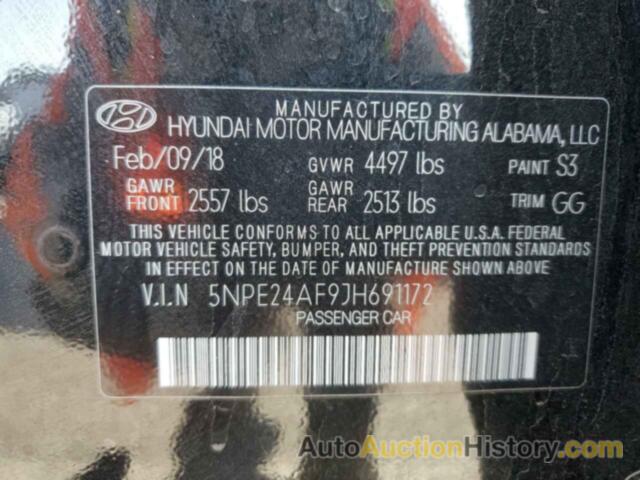 HYUNDAI SONATA SE, 5NPE24AF9JH691172