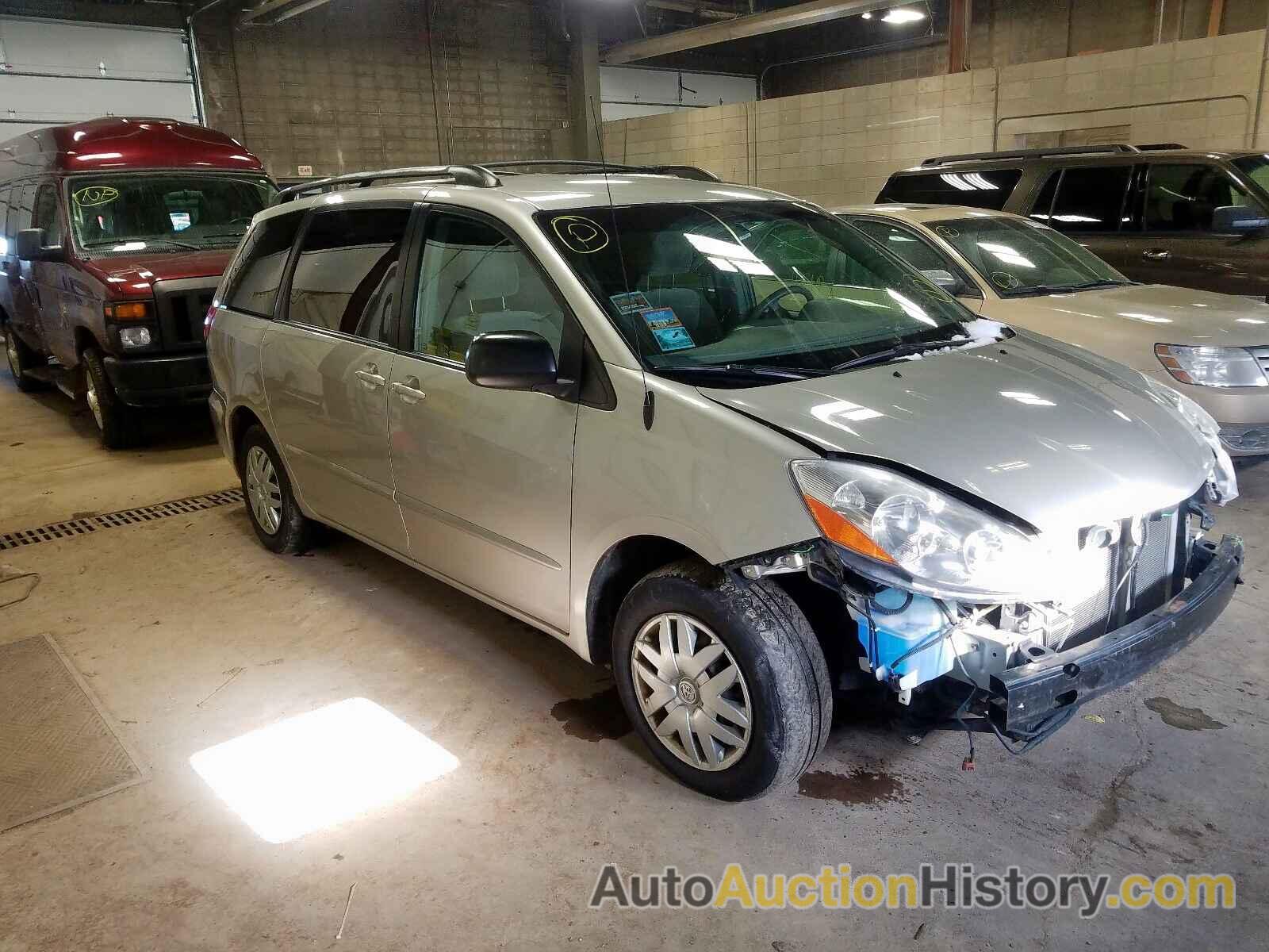 2008 TOYOTA SIENNA CE CE, 5TDZK23C98S198749