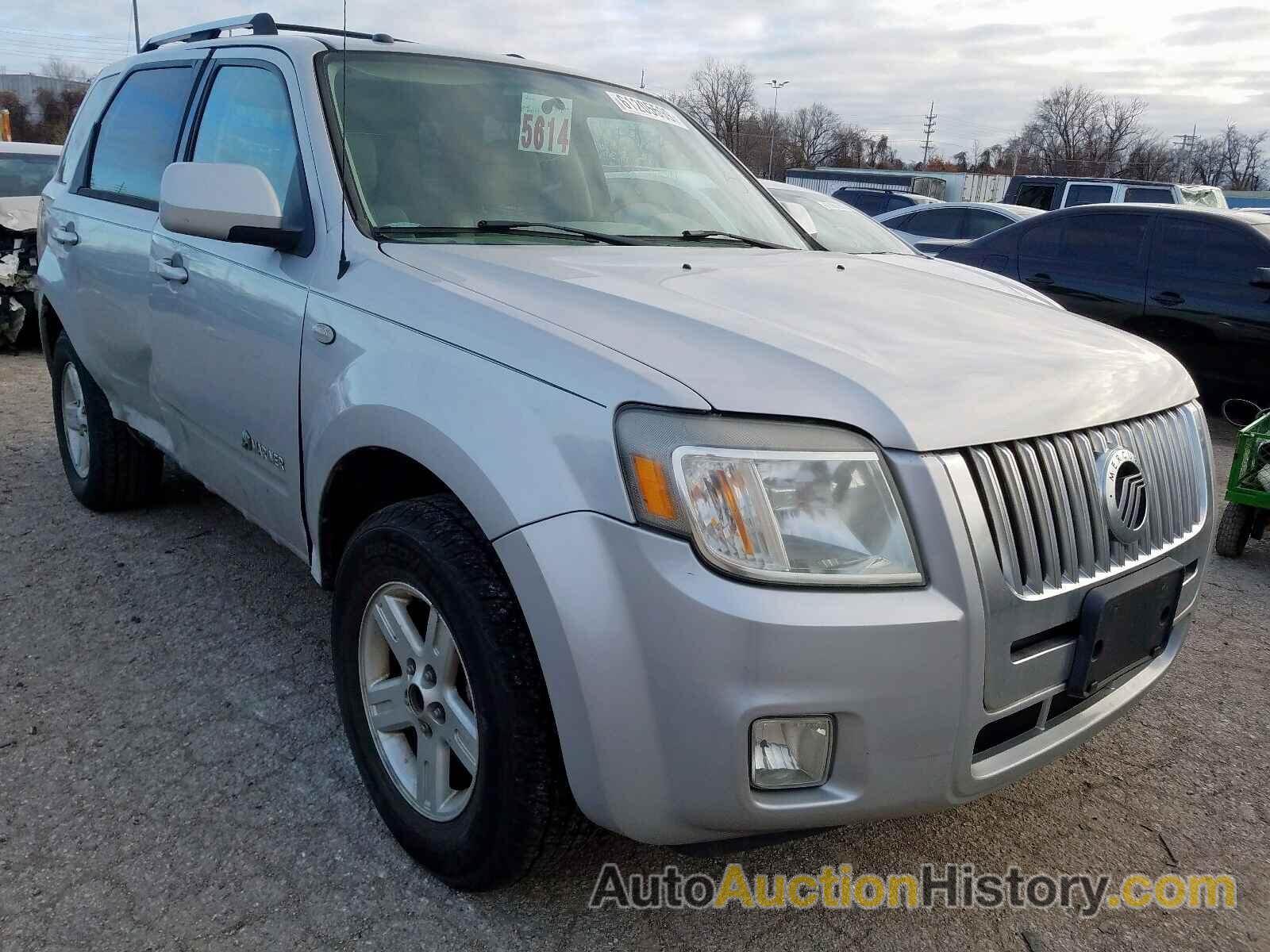 2008 MERCURY MARINER HE HEV, 4M2CU39H58KJ44035