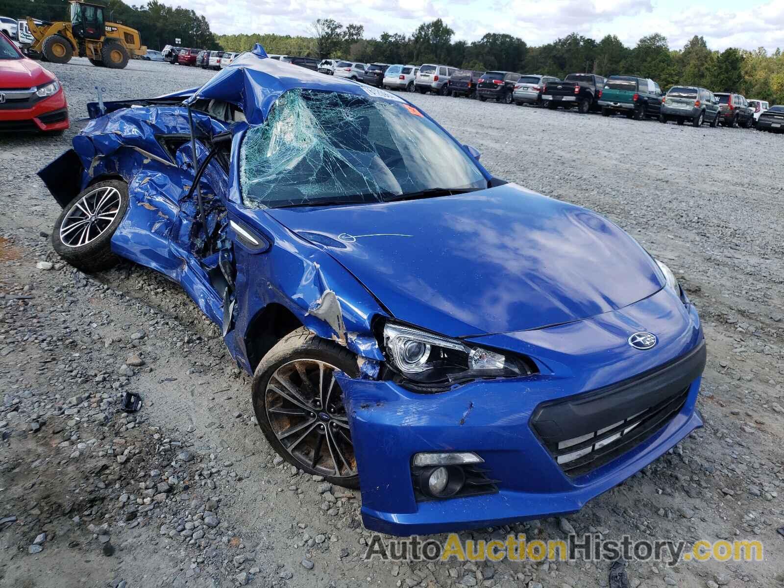 2016 SUBARU BRZ 2.0 LIMITED, JF1ZCAC17G8602873