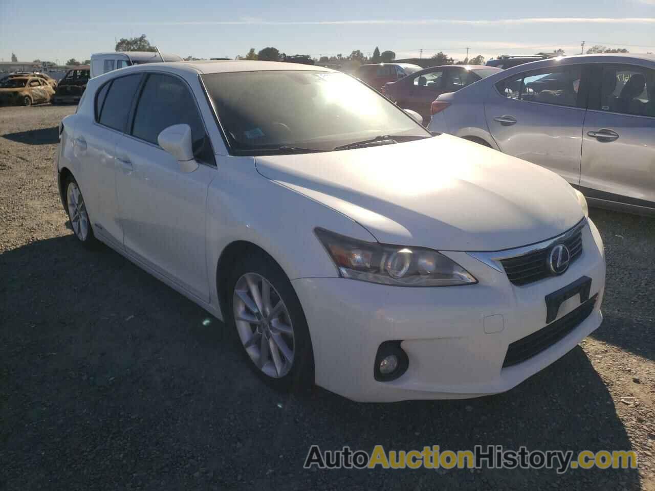 2012 LEXUS CT 200 200, JTHKD5BH4C2050839