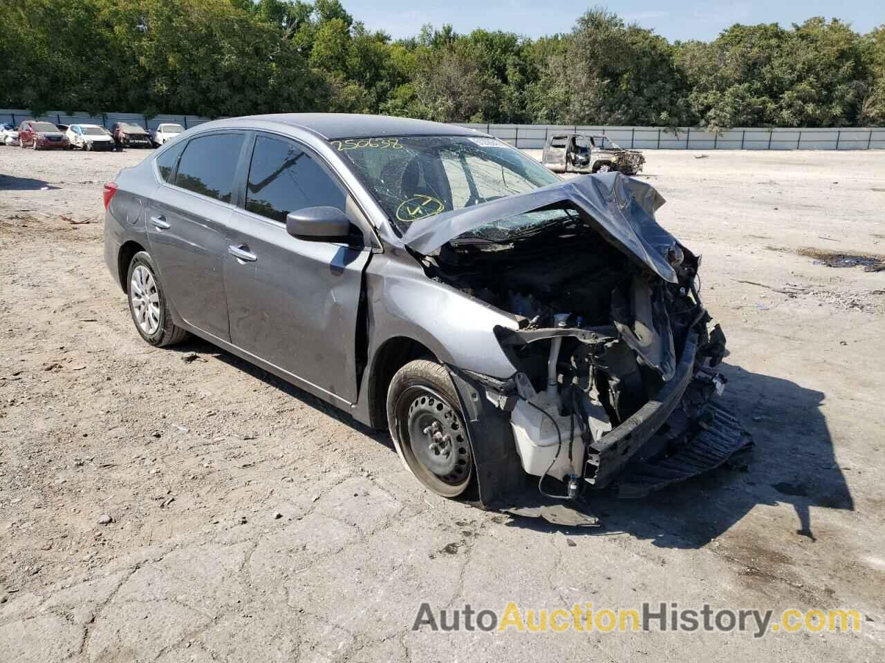 2018 NISSAN SENTRA S, 3N1AB7AP7JY250638