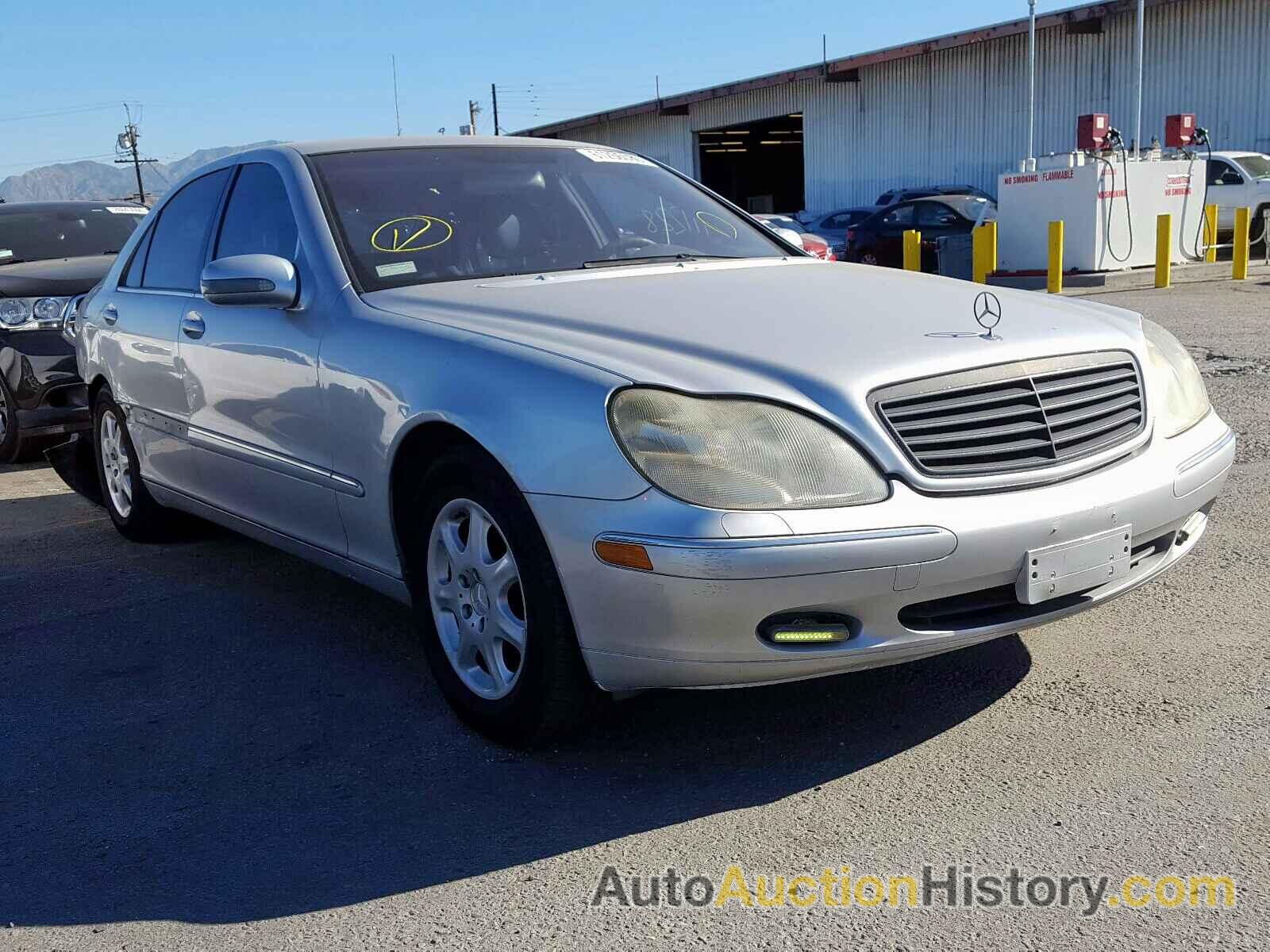 2001 MERCEDES-BENZ S 430 430, WDBNG70J81A187565