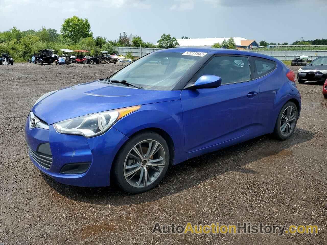 2013 HYUNDAI VELOSTER, KMHTC6AD4DU157310