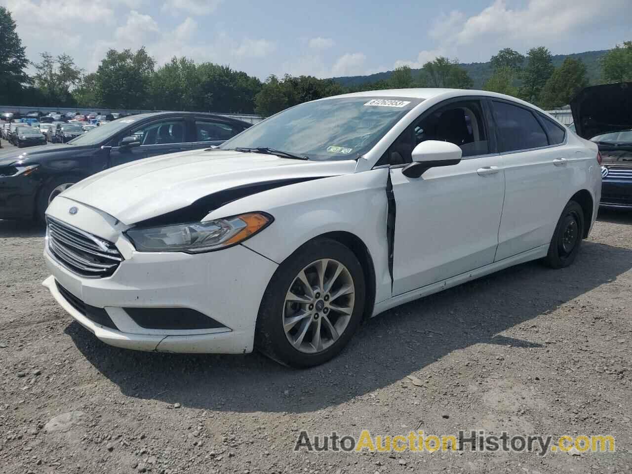 2017 FORD FUSION SE, 3FA6P0H77HR278788