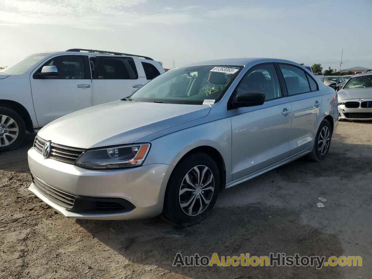 2012 VOLKSWAGEN JETTA BASE, 3VW2K7AJ0CM308951